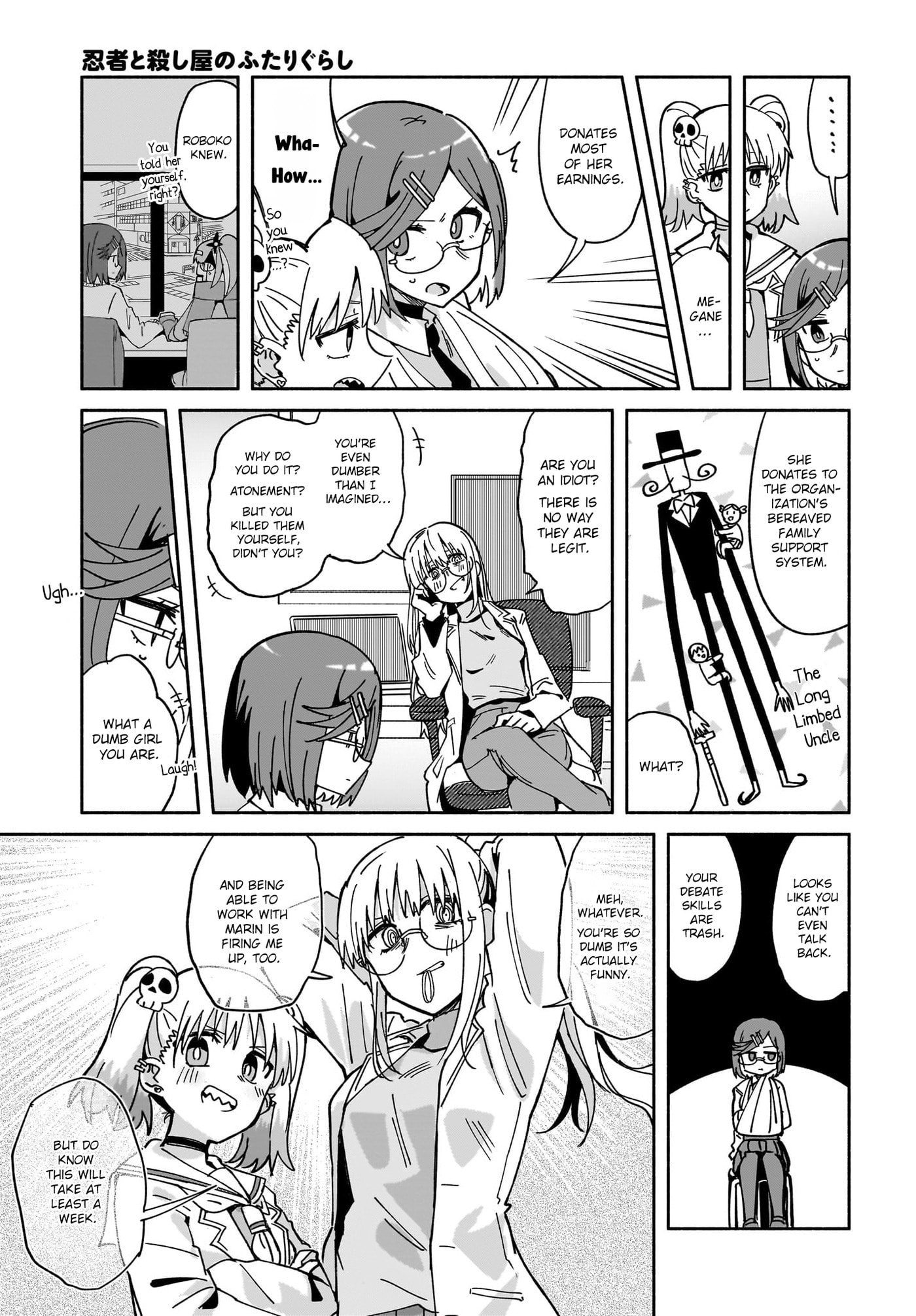 A Ninja and an Assassin Under One Roof Chapter 55 page 13 - 
