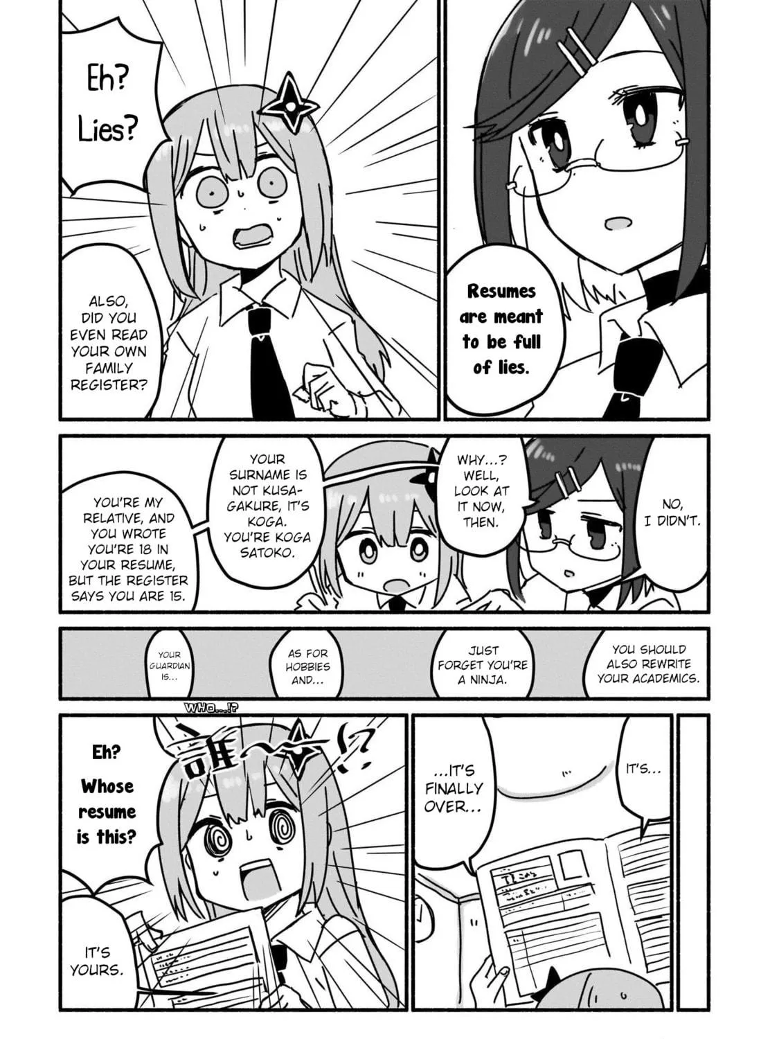 A Ninja and an Assassin Under One Roof Chapter 6 page 17 - 