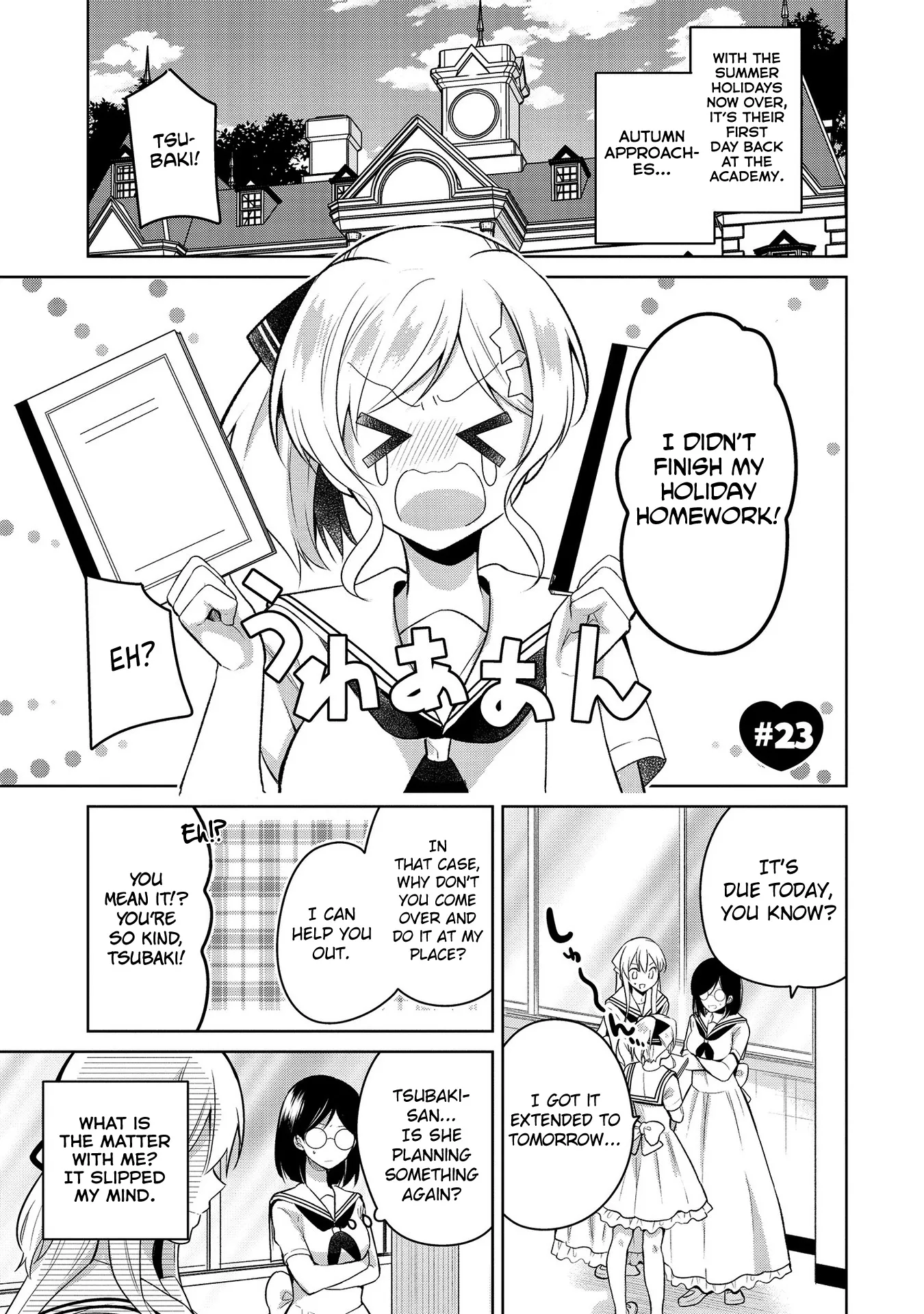 A Noble Girl Wants to be a Harem Protagonist! Chapter 23 page 1 - 