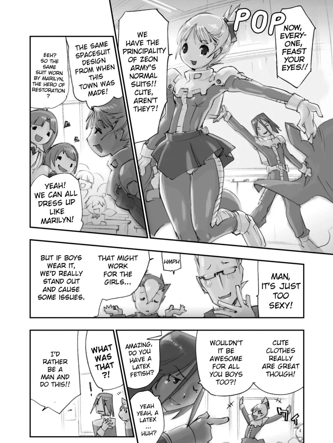 A.O.Z Re-Boot Gundam Inle - Kuro Usagi no Mita Yume Chapter 0 page 9 - 