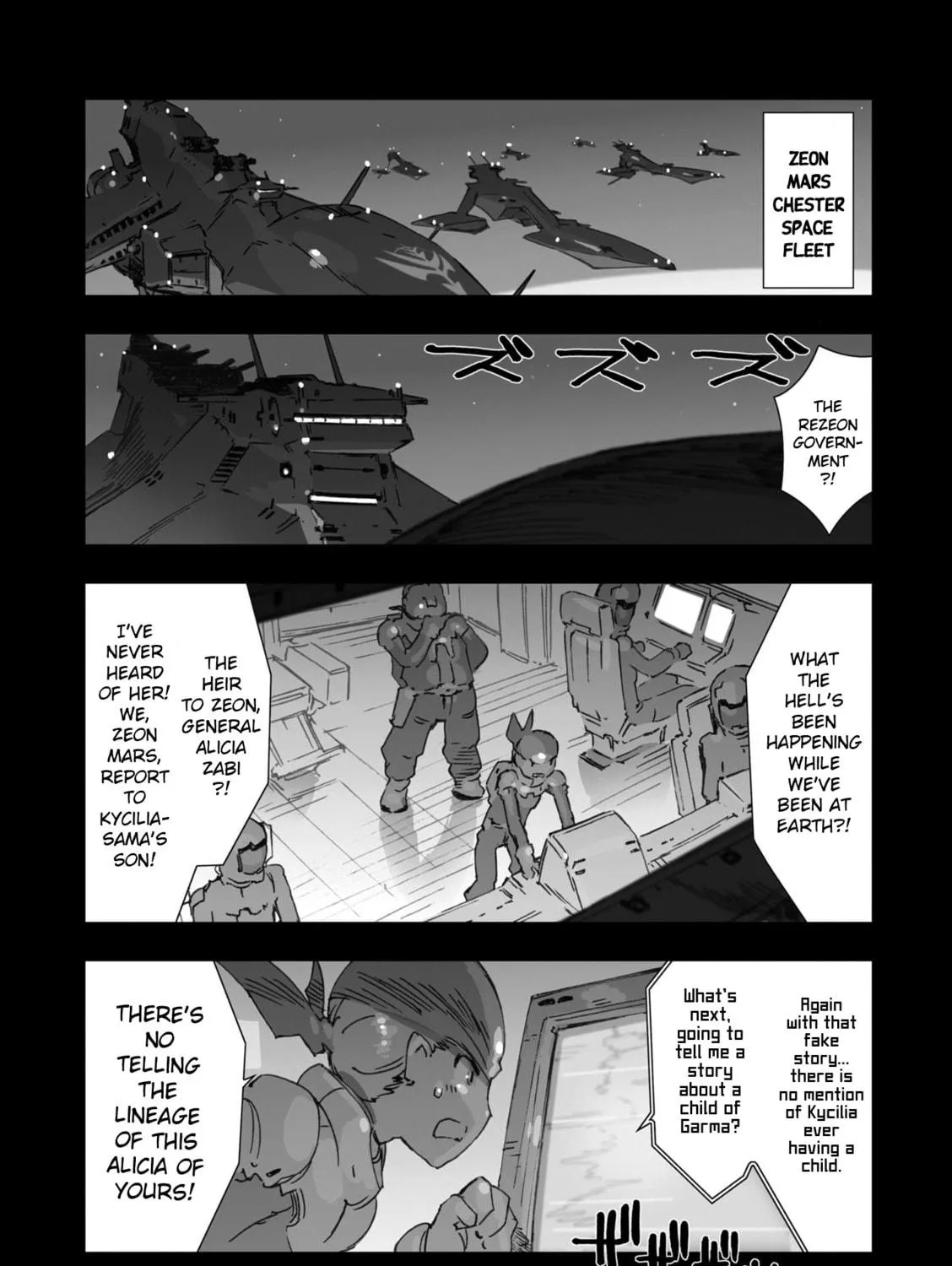 A.O.Z Re-Boot Gundam Inle - Kuro Usagi no Mita Yume Chapter 1 page 29 - 