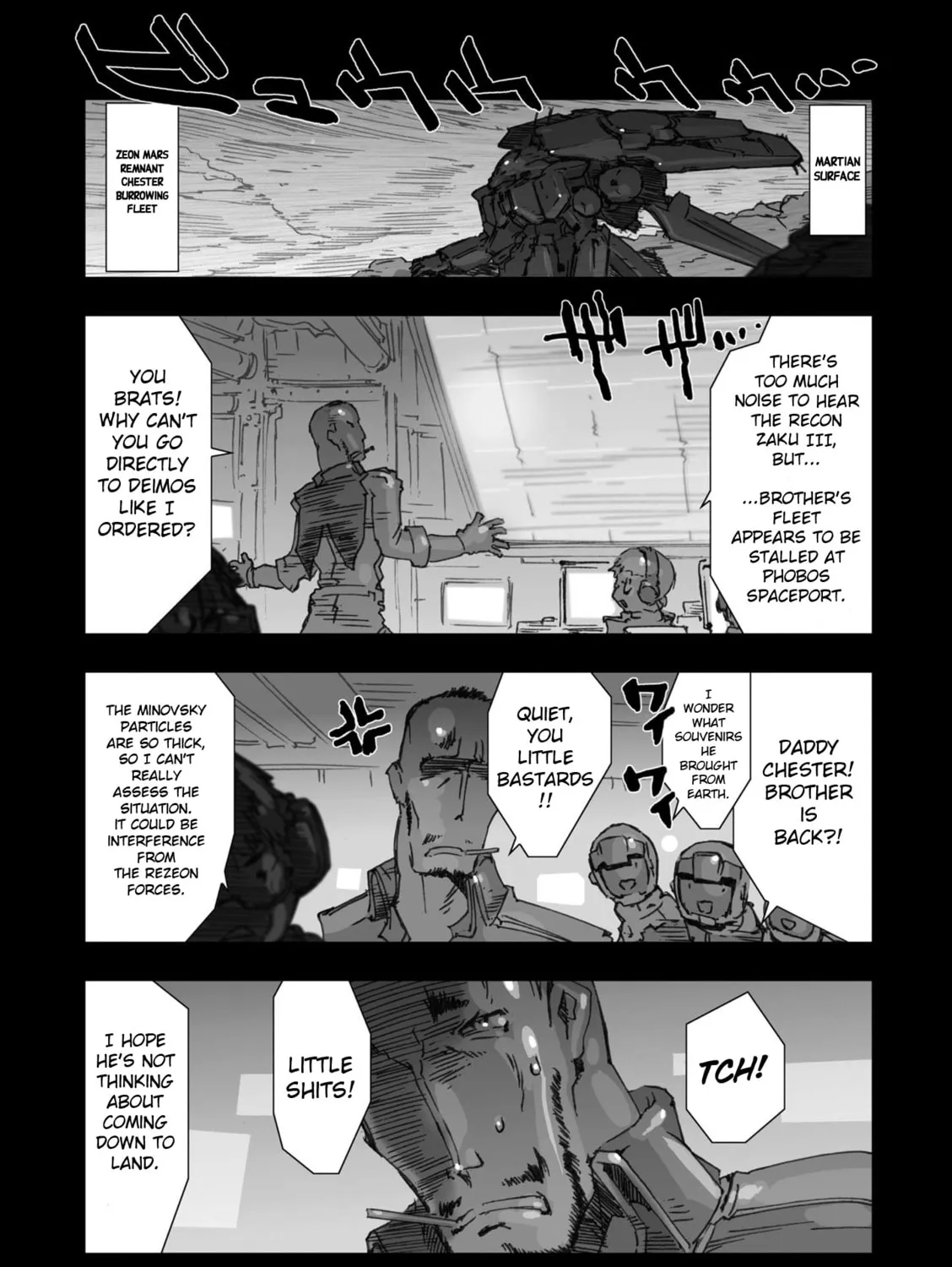 A.O.Z Re-Boot Gundam Inle - Kuro Usagi no Mita Yume Chapter 1 page 33 - 