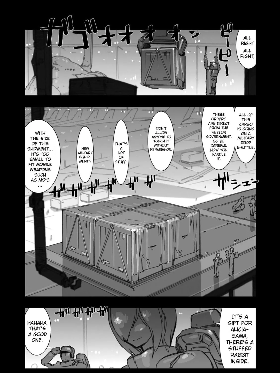 A.O.Z Re-Boot Gundam Inle - Kuro Usagi no Mita Yume Chapter 1 page 41 - 