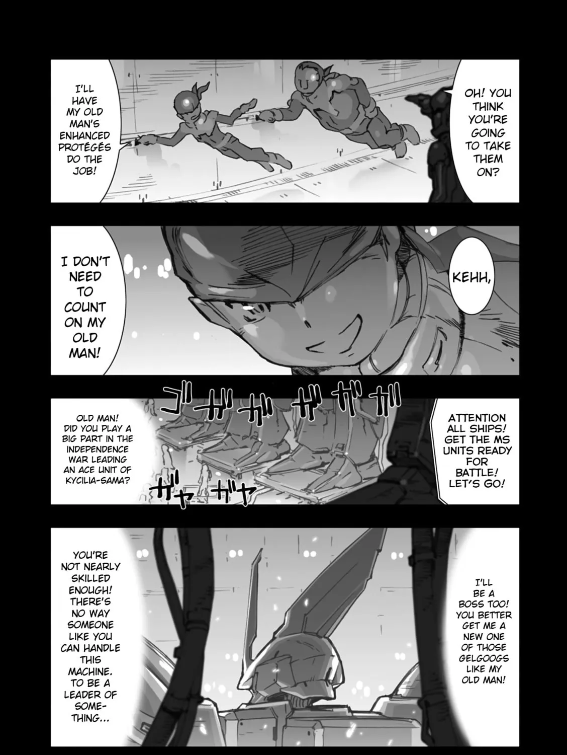 A.O.Z Re-Boot Gundam Inle - Kuro Usagi no Mita Yume Chapter 1 page 51 - 