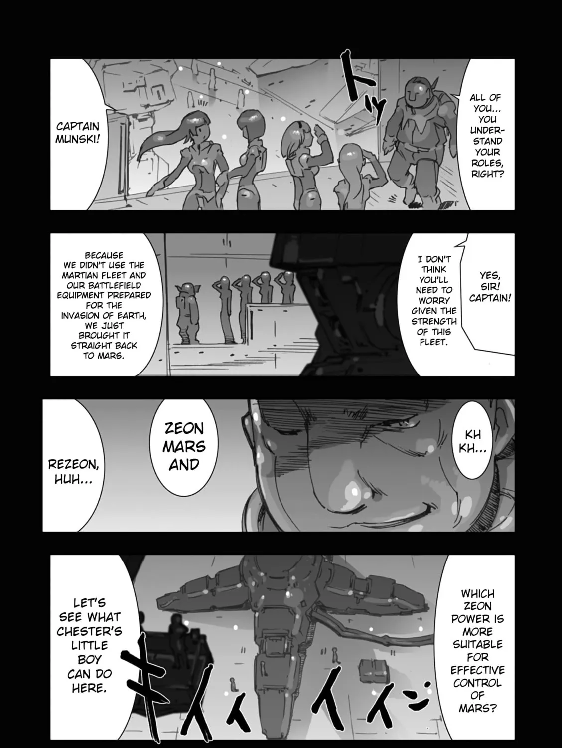 A.O.Z Re-Boot Gundam Inle - Kuro Usagi no Mita Yume Chapter 1 page 55 - 