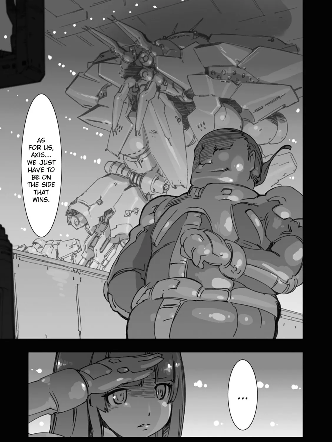 A.O.Z Re-Boot Gundam Inle - Kuro Usagi no Mita Yume Chapter 1 page 57 - 