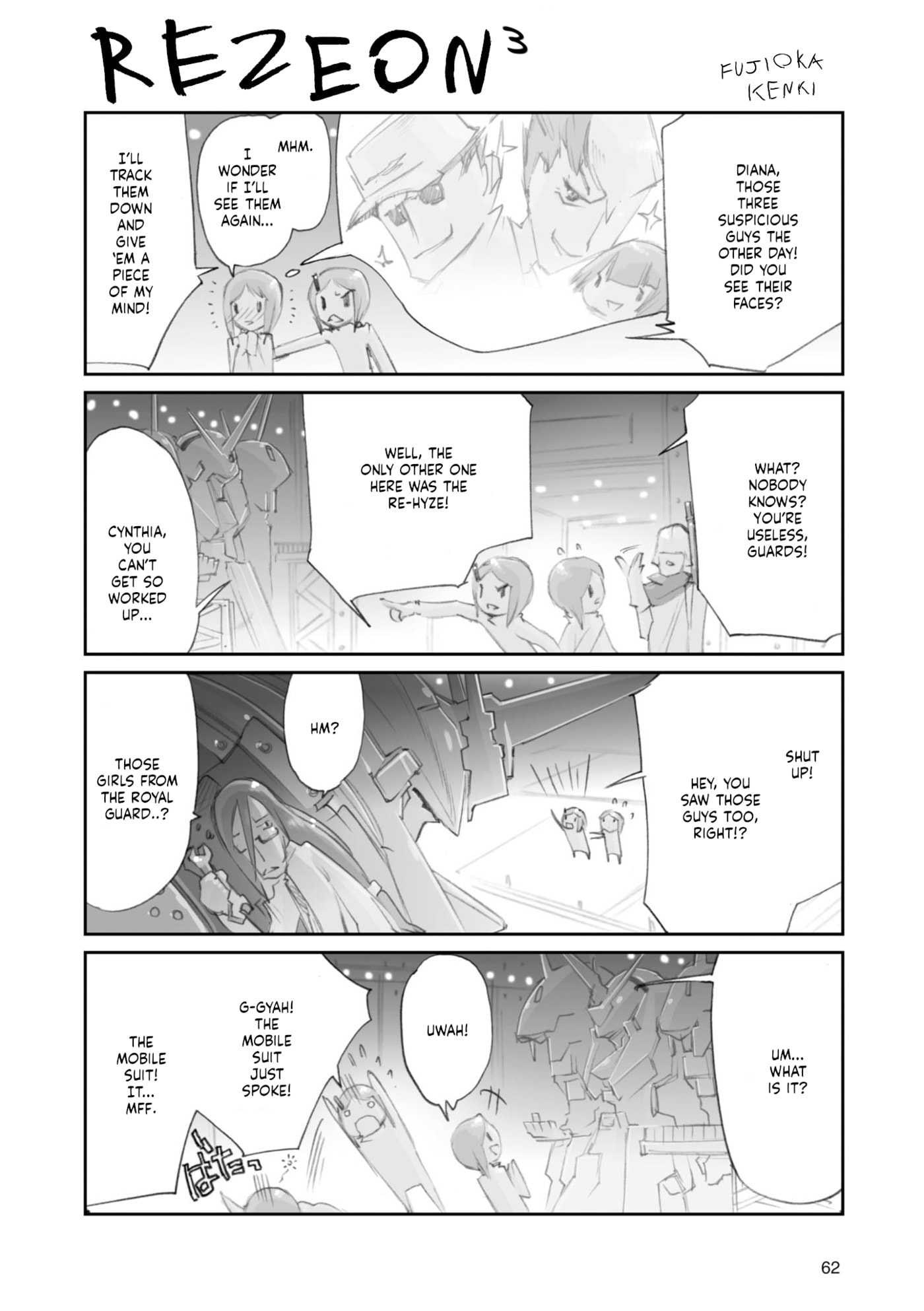 A.O.Z Re-Boot Gundam Inle - Kuro Usagi no Mita Yume Chapter 10 page 2 - 