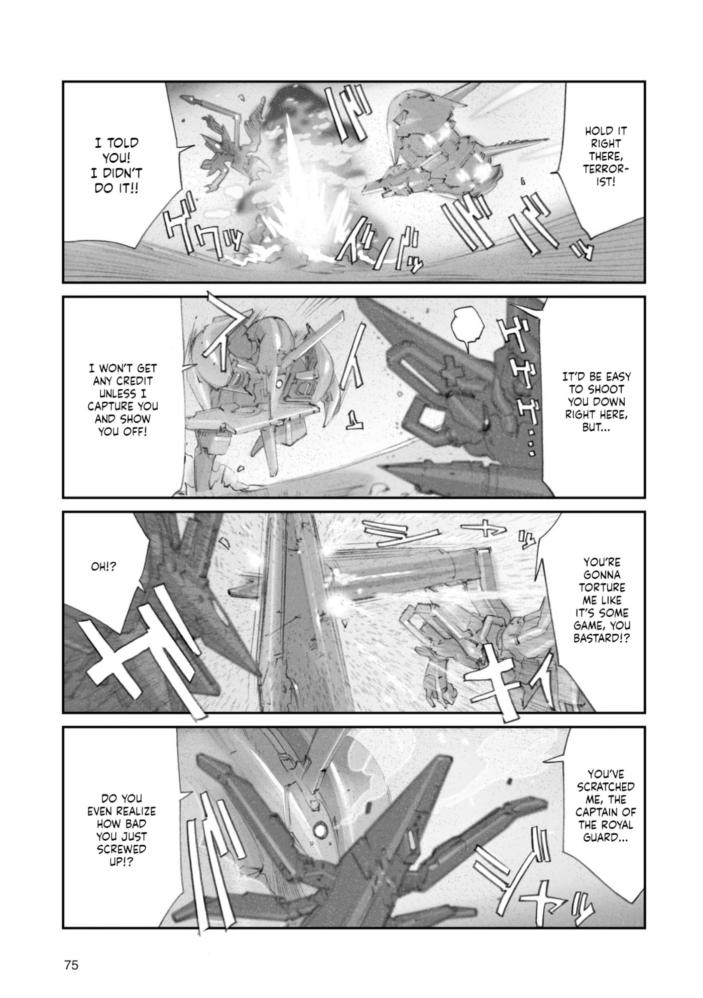 A.O.Z Re-Boot Gundam Inle - Kuro Usagi no Mita Yume Chapter 10 page 15 - 