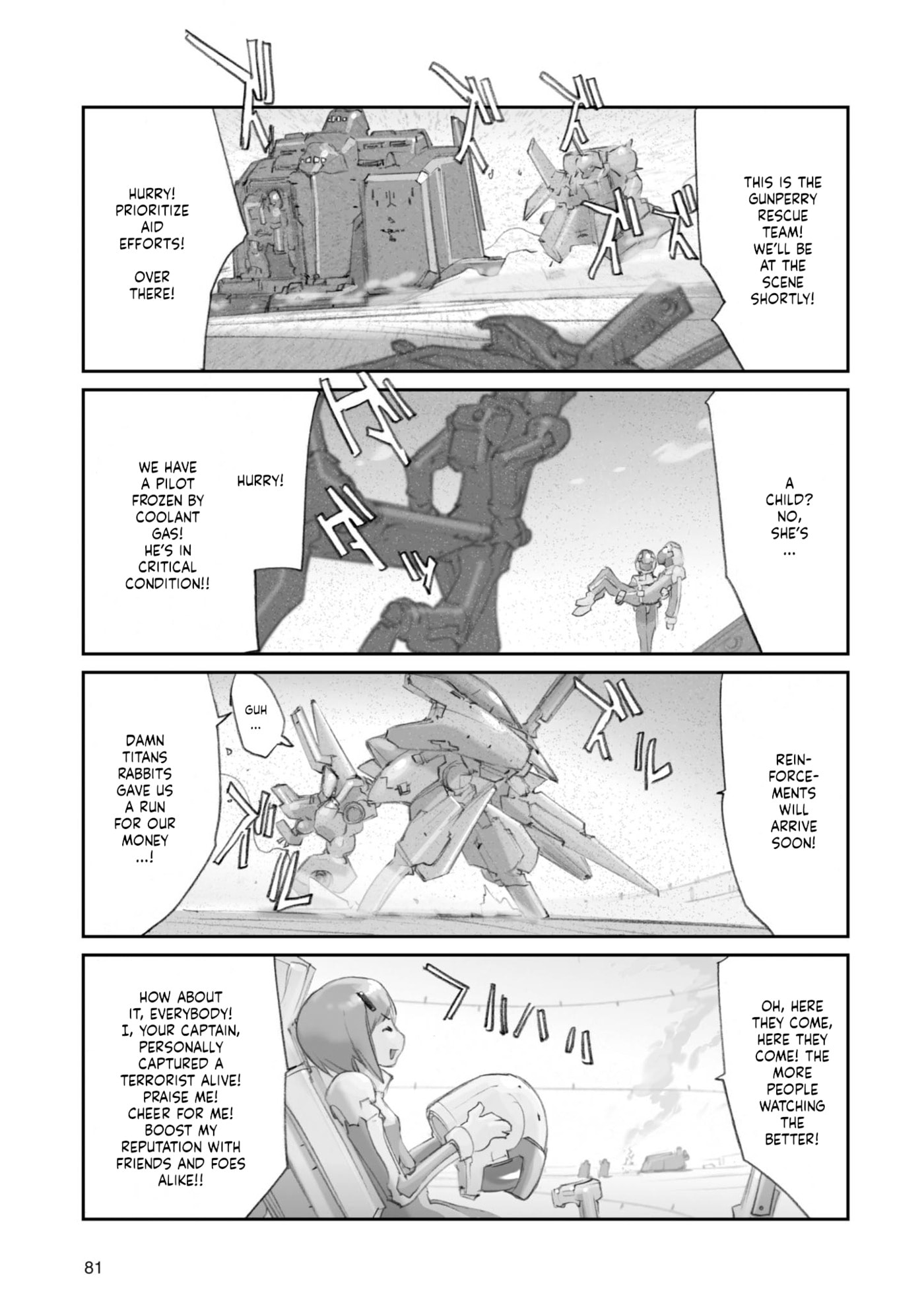 A.O.Z Re-Boot Gundam Inle - Kuro Usagi no Mita Yume Chapter 10 page 21 - 