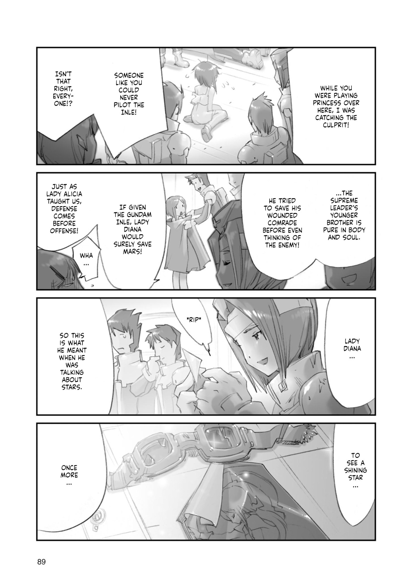A.O.Z Re-Boot Gundam Inle - Kuro Usagi no Mita Yume Chapter 10 page 28 - 