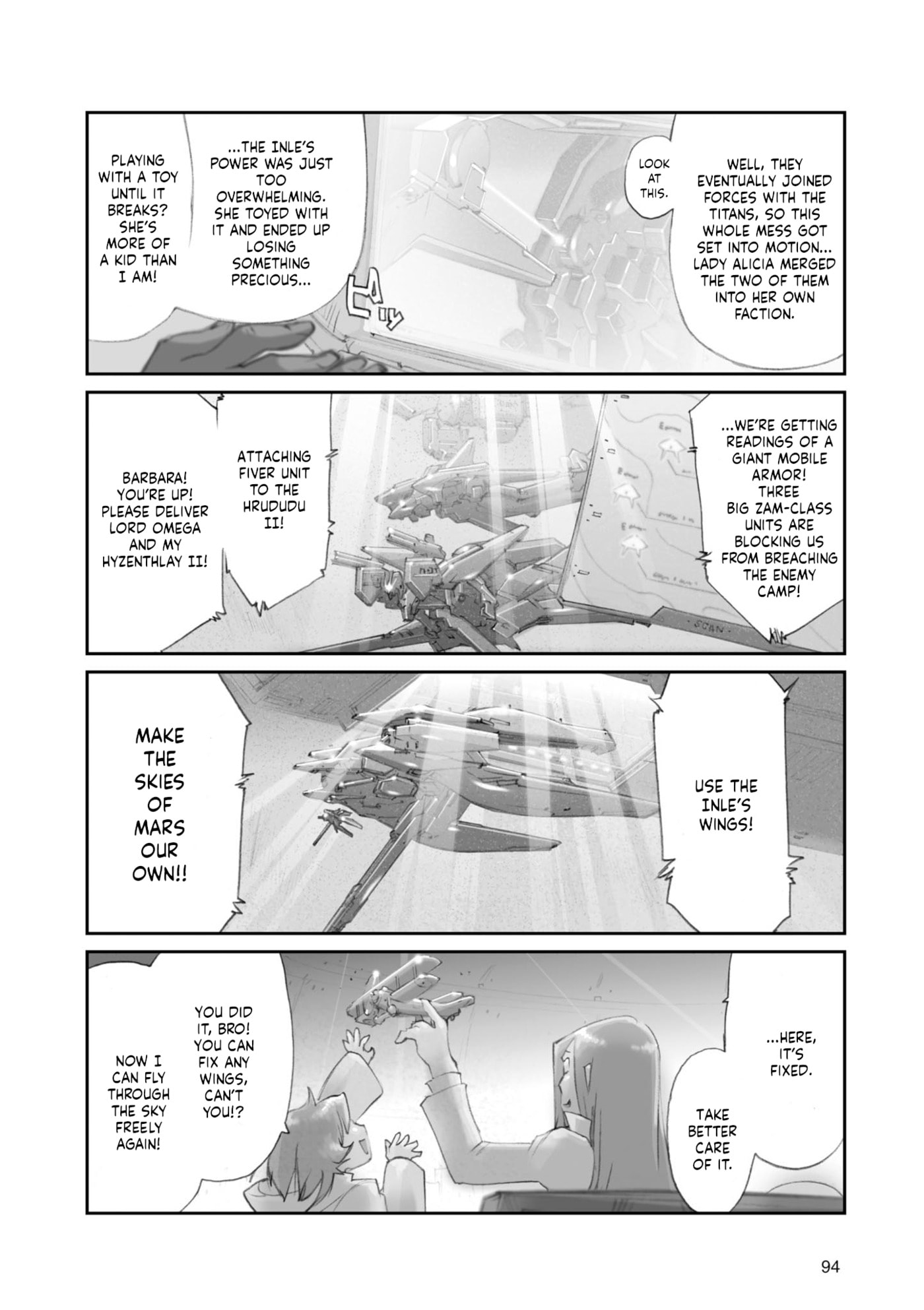 A.O.Z Re-Boot Gundam Inle - Kuro Usagi no Mita Yume Chapter 10 page 32 - 
