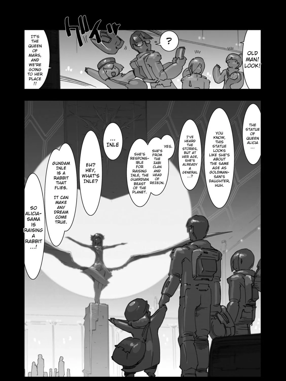 A.O.Z Re-Boot Gundam Inle - Kuro Usagi no Mita Yume Chapter 2 page 11 - 