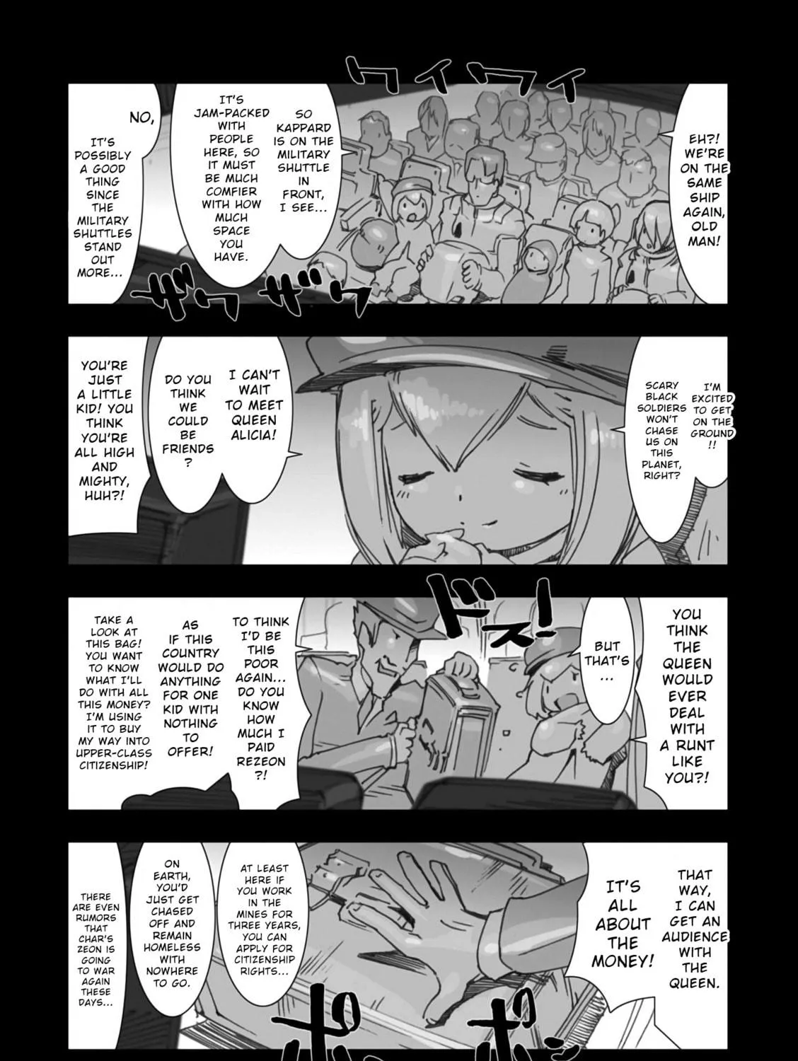 A.O.Z Re-Boot Gundam Inle - Kuro Usagi no Mita Yume Chapter 2 page 17 - 