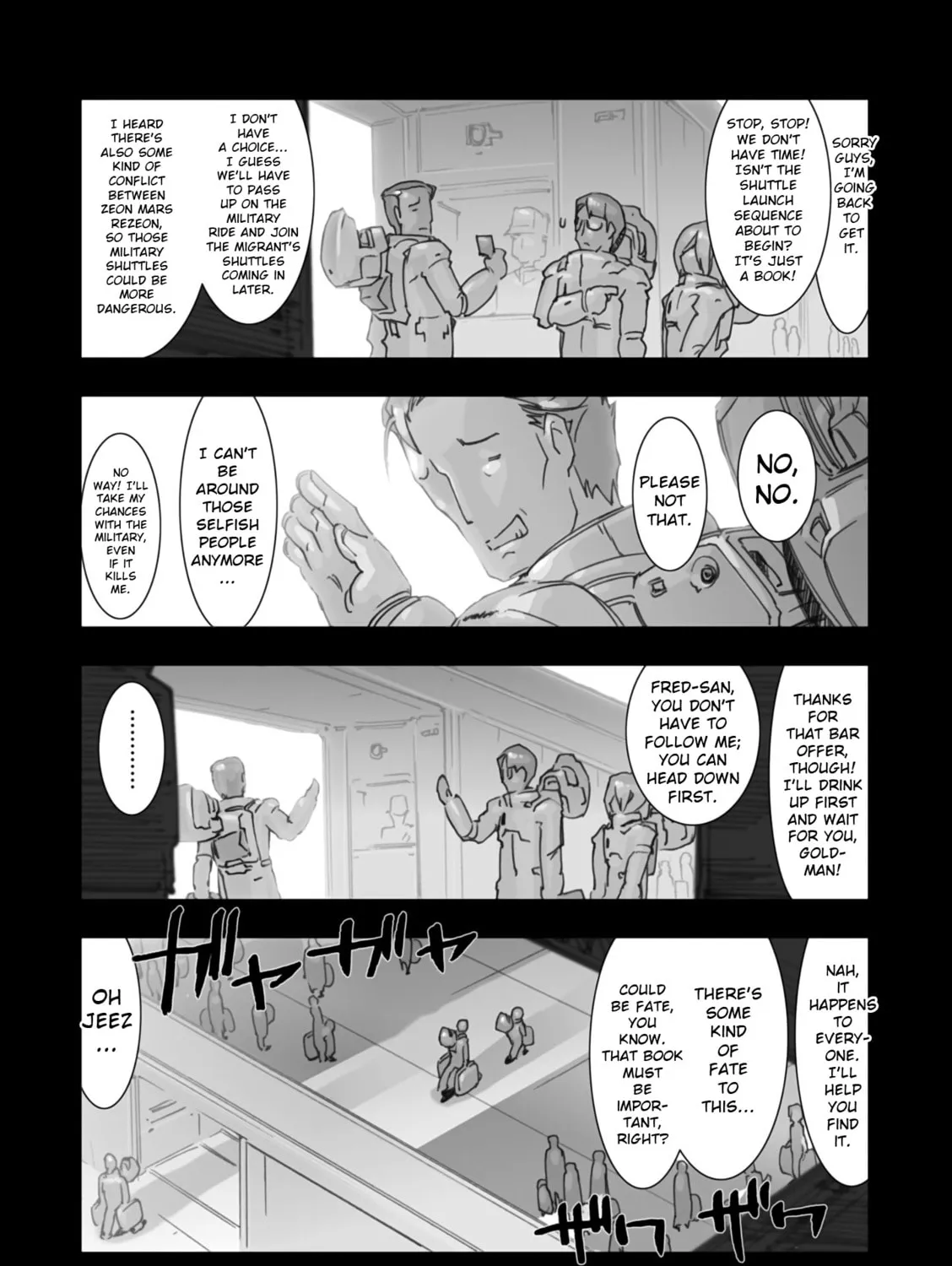 A.O.Z Re-Boot Gundam Inle - Kuro Usagi no Mita Yume Chapter 2 page 7 - 