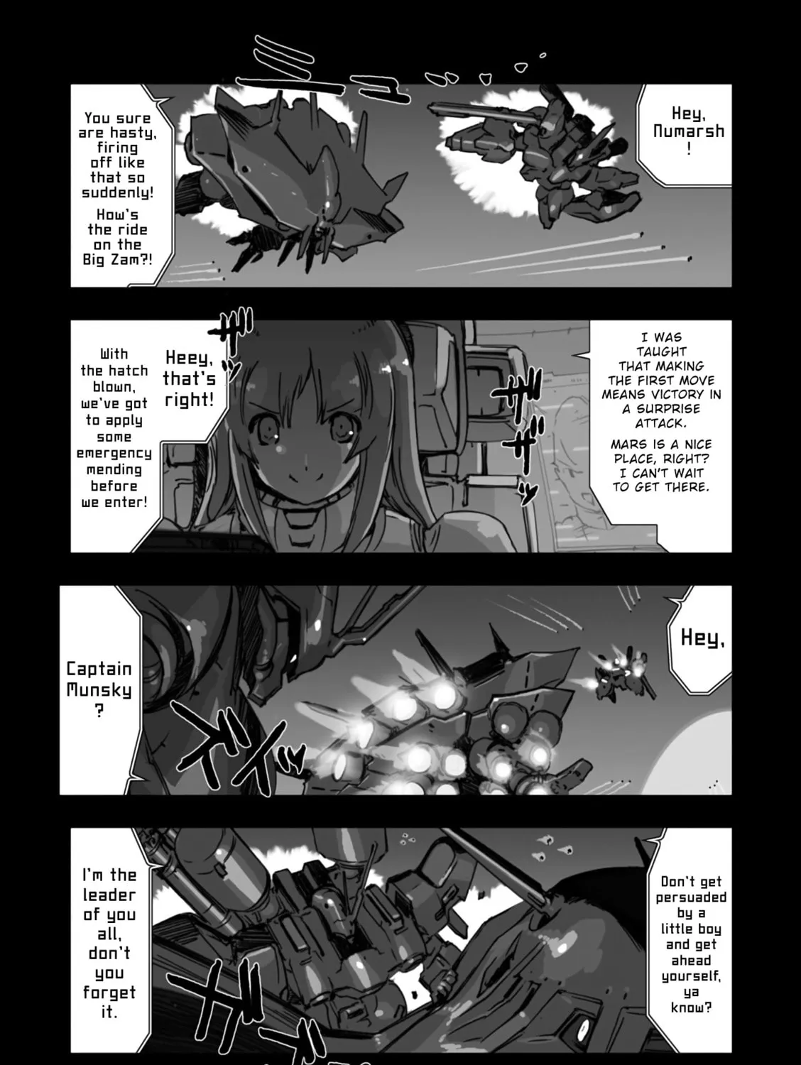 A.O.Z Re-Boot Gundam Inle - Kuro Usagi no Mita Yume Chapter 3 page 13 - 