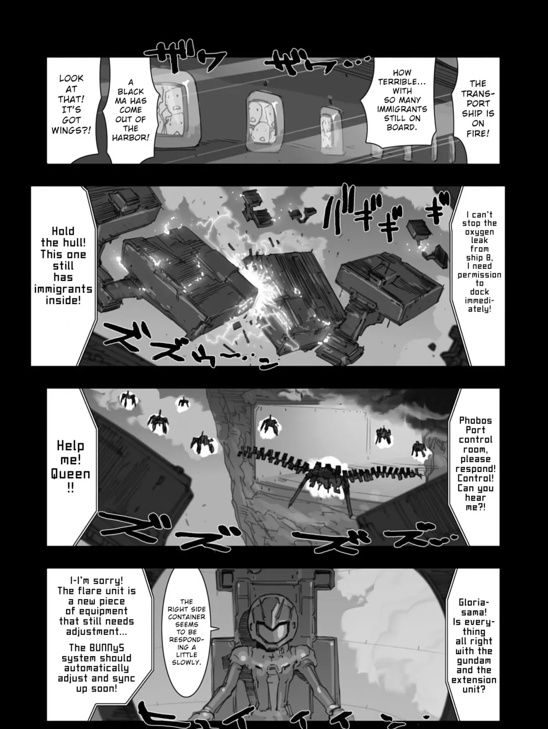 A.O.Z Re-Boot Gundam Inle - Kuro Usagi no Mita Yume Chapter 3 page 21 - 