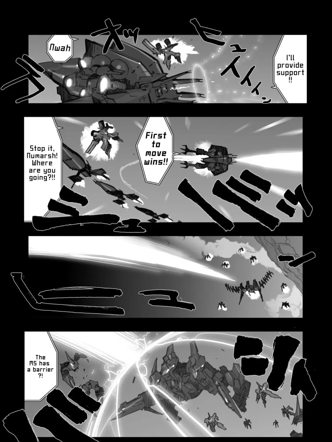 A.O.Z Re-Boot Gundam Inle - Kuro Usagi no Mita Yume Chapter 3 page 25 - 