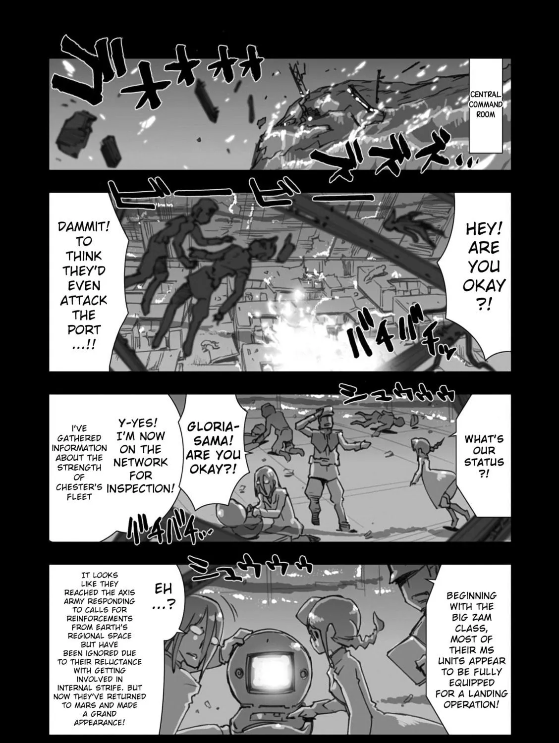 A.O.Z Re-Boot Gundam Inle - Kuro Usagi no Mita Yume Chapter 3 page 5 - 