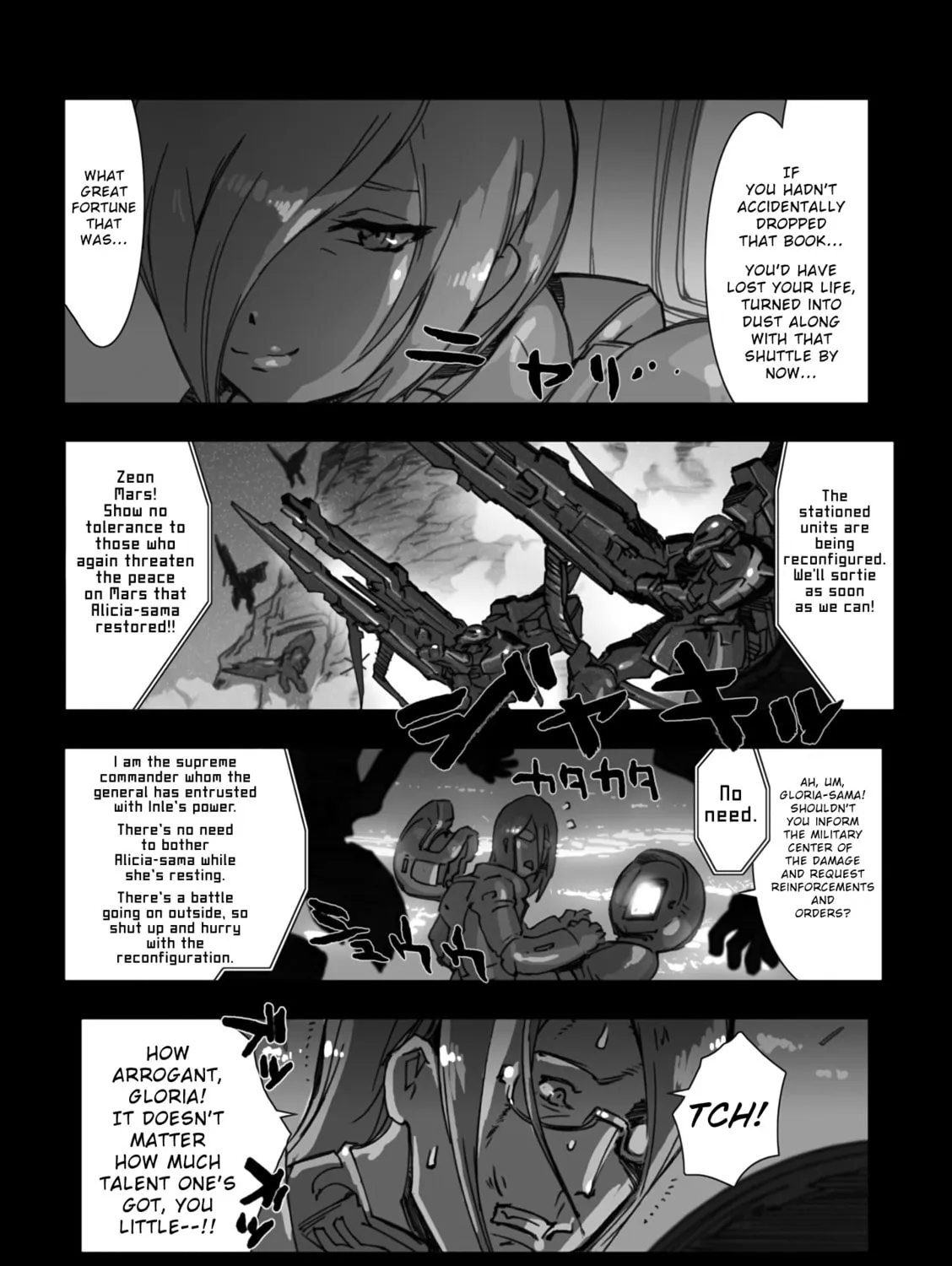 A.O.Z Re-Boot Gundam Inle - Kuro Usagi no Mita Yume Chapter 3 page 43 - 