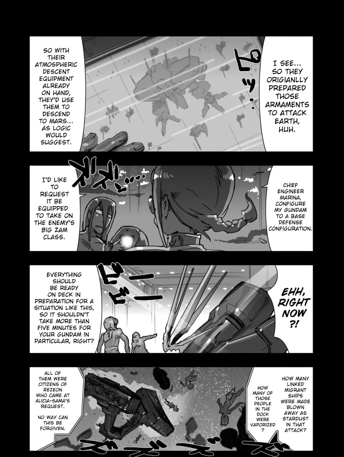 A.O.Z Re-Boot Gundam Inle - Kuro Usagi no Mita Yume Chapter 3 page 7 - 