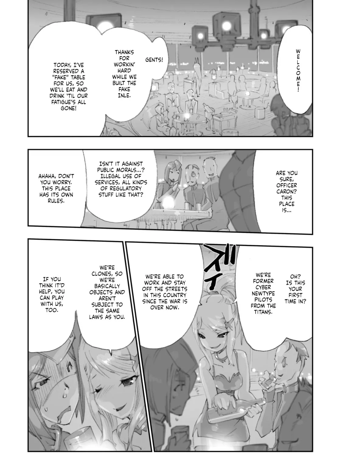 A.O.Z Re-Boot Gundam Inle - Kuro Usagi no Mita Yume Chapter 4 page 21 - 