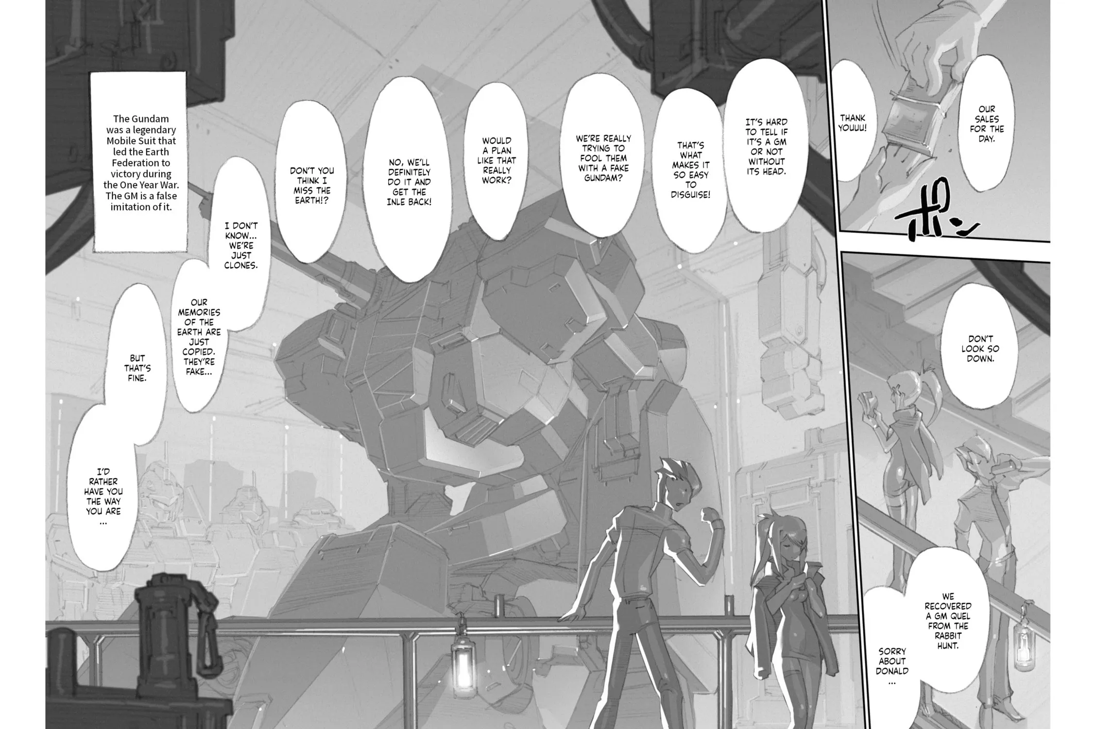 A.O.Z Re-Boot Gundam Inle - Kuro Usagi no Mita Yume Chapter 4 page 25 - 