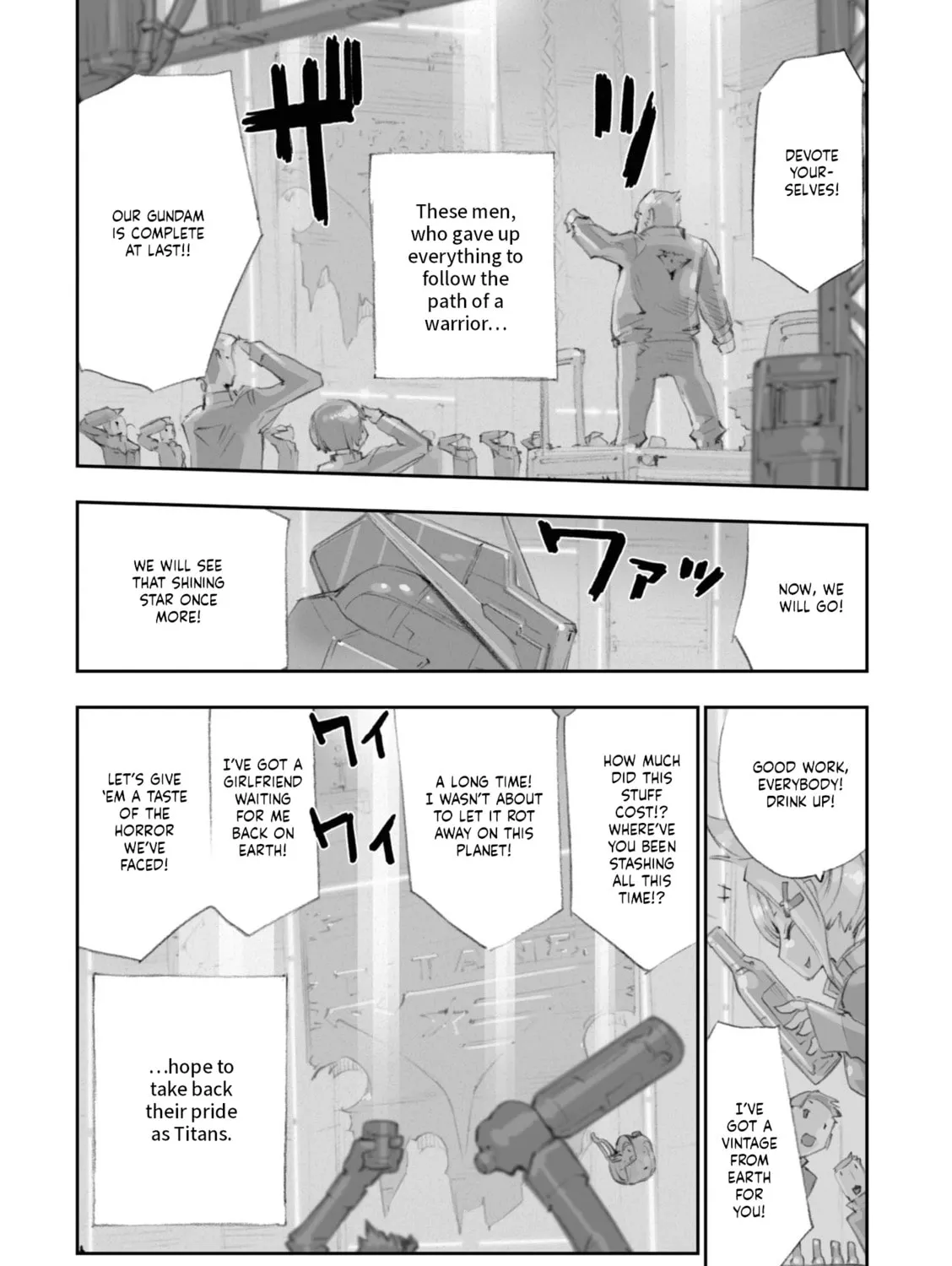 A.O.Z Re-Boot Gundam Inle - Kuro Usagi no Mita Yume Chapter 4 page 31 - 