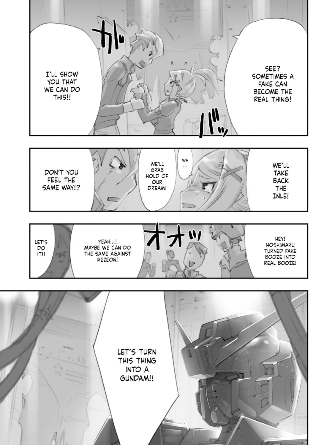 A.O.Z Re-Boot Gundam Inle - Kuro Usagi no Mita Yume Chapter 4 page 45 - 