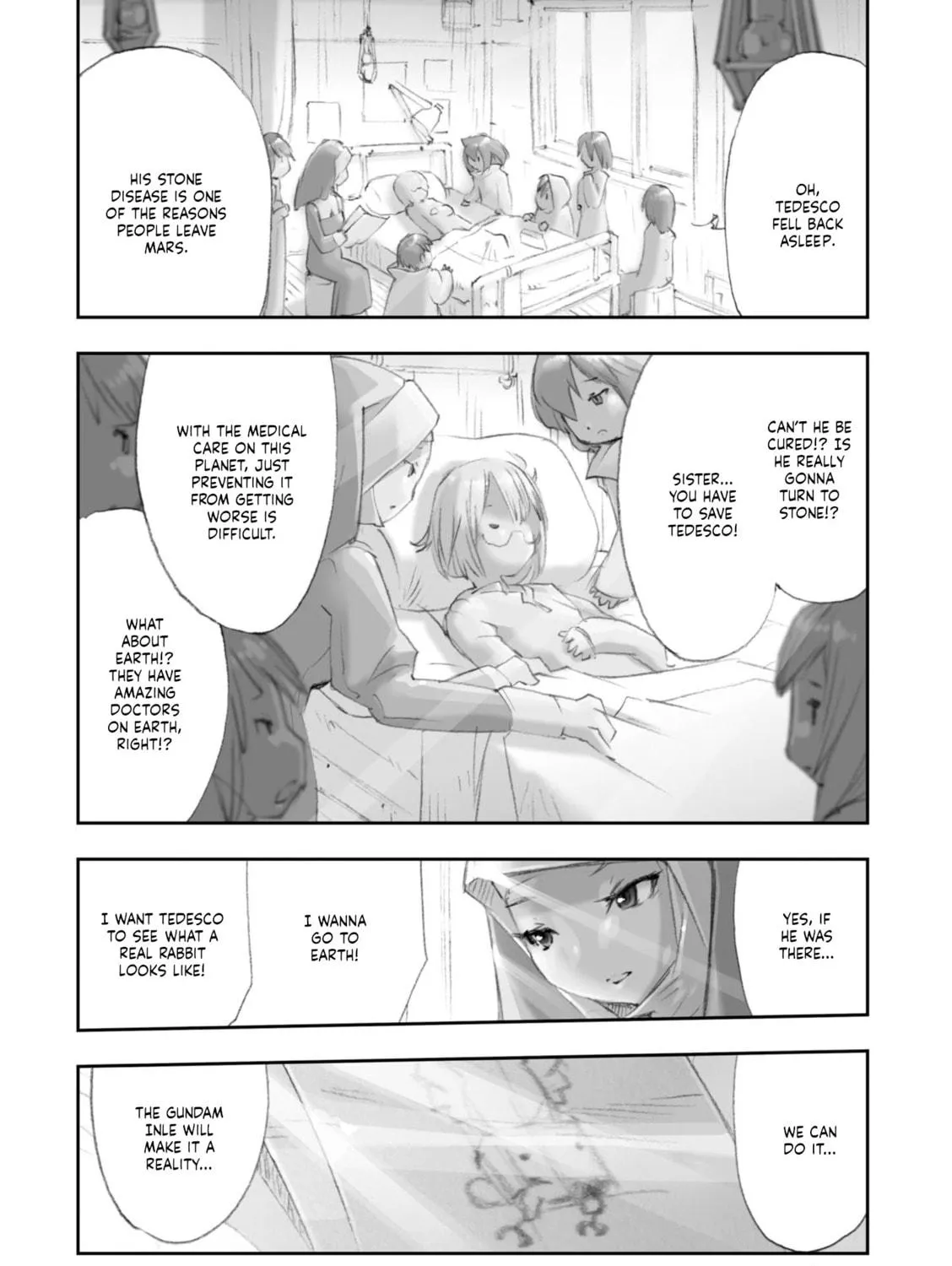 A.O.Z Re-Boot Gundam Inle - Kuro Usagi no Mita Yume Chapter 4 page 49 - 