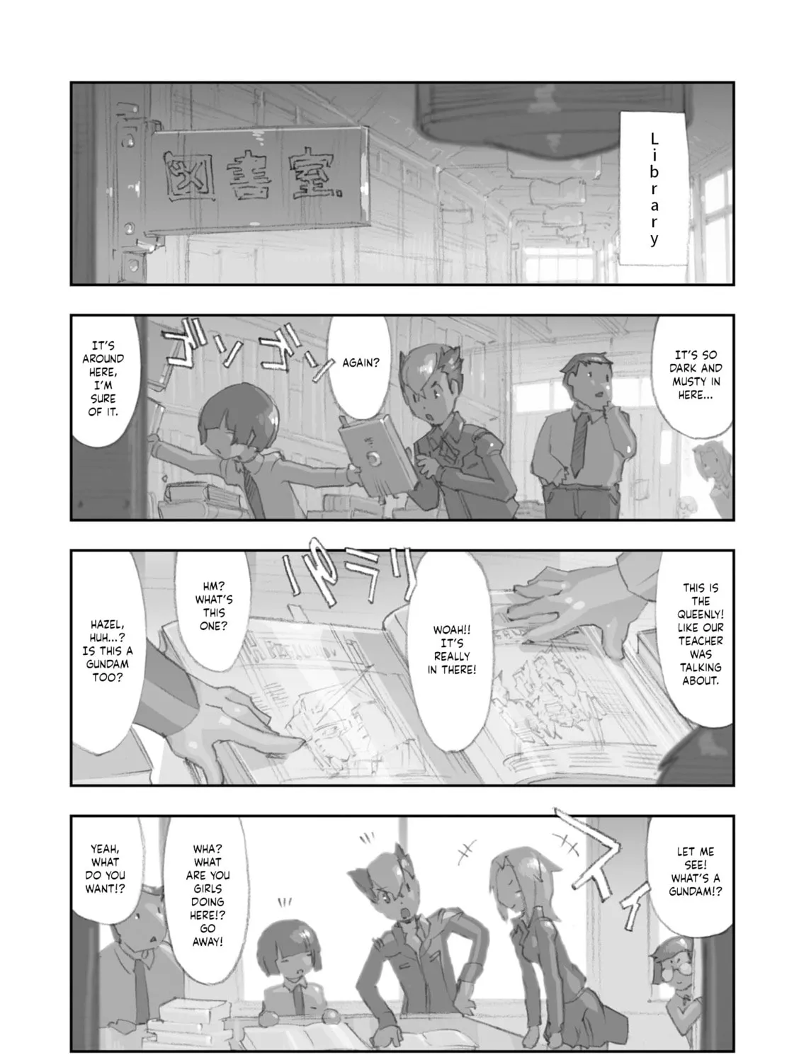 A.O.Z Re-Boot Gundam Inle - Kuro Usagi no Mita Yume Chapter 5 page 1 - 