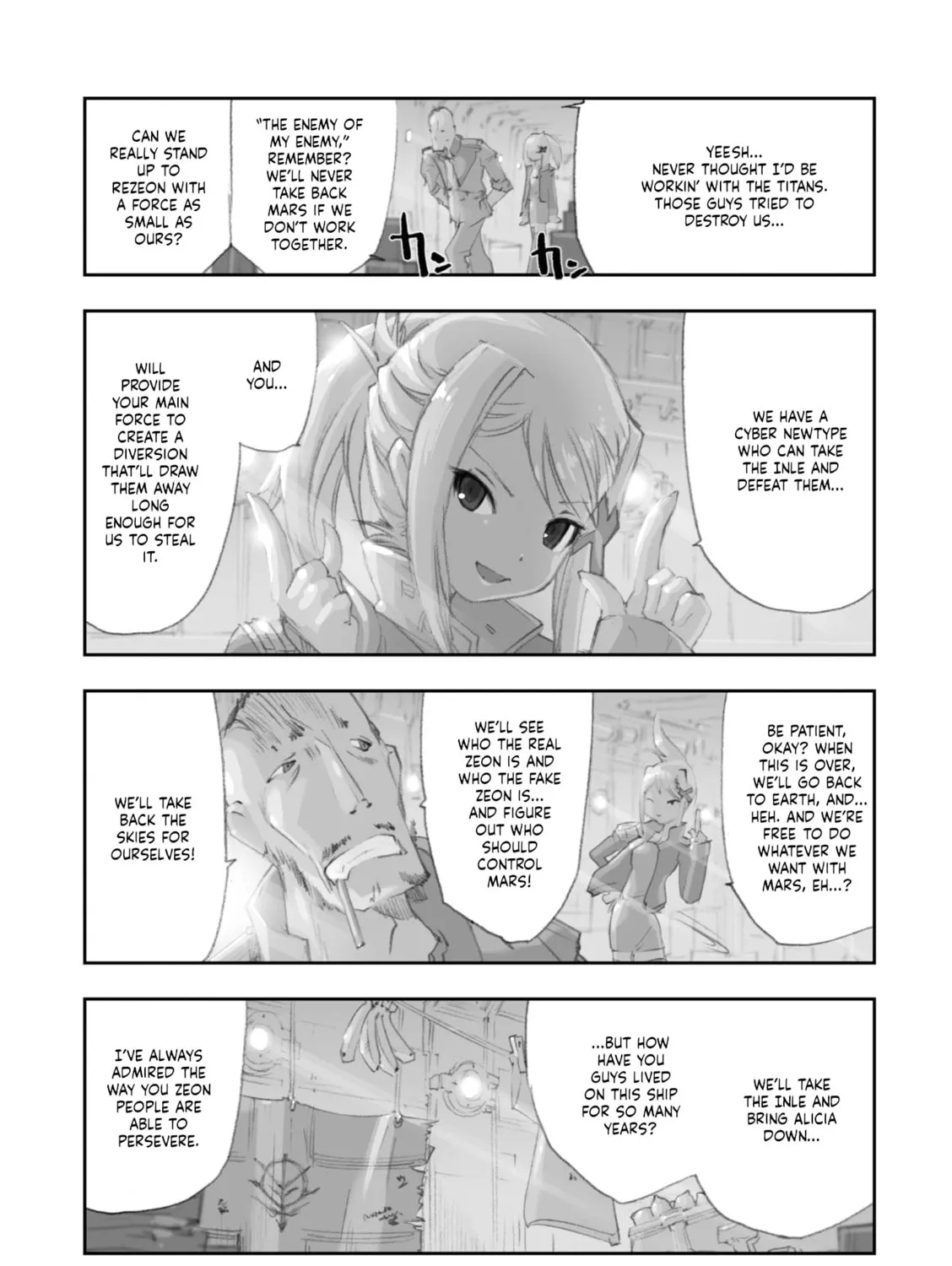 A.O.Z Re-Boot Gundam Inle - Kuro Usagi no Mita Yume Chapter 5 page 11 - 