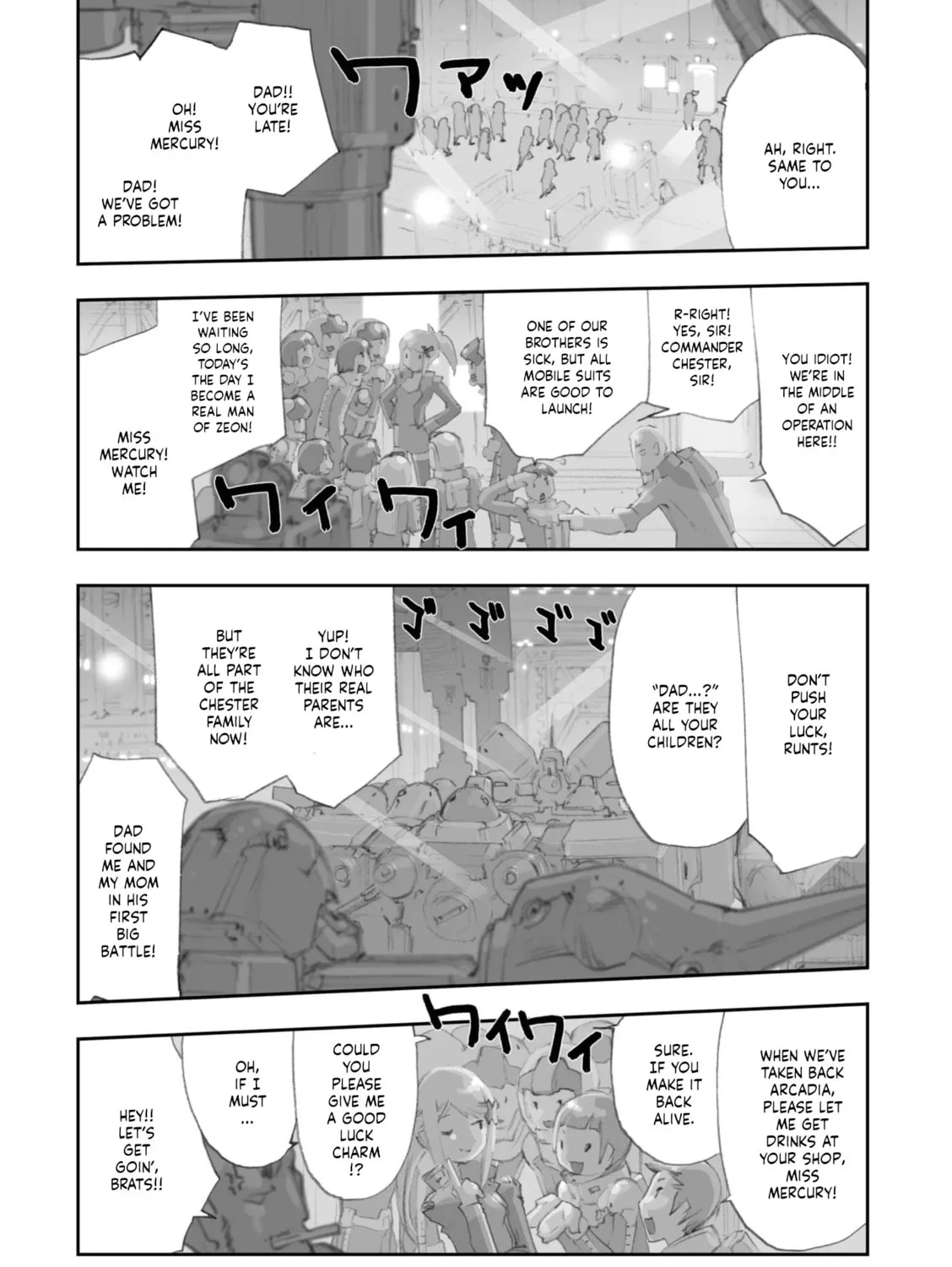 A.O.Z Re-Boot Gundam Inle - Kuro Usagi no Mita Yume Chapter 5 page 13 - 