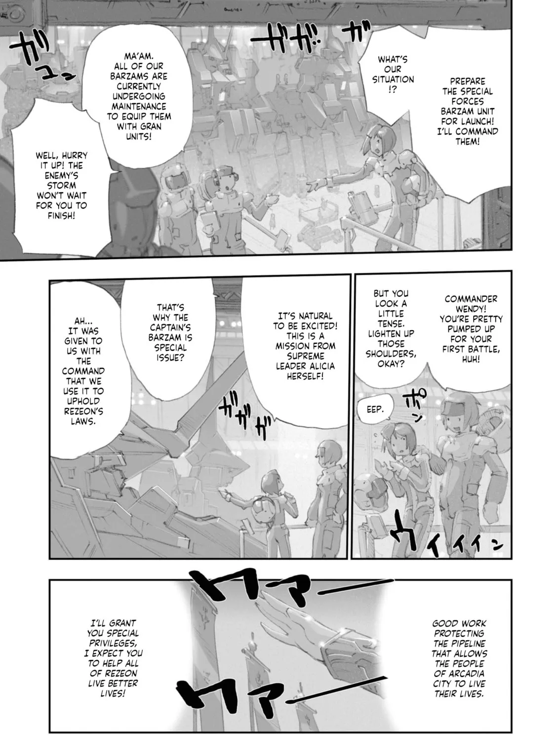 A.O.Z Re-Boot Gundam Inle - Kuro Usagi no Mita Yume Chapter 5 page 33 - 