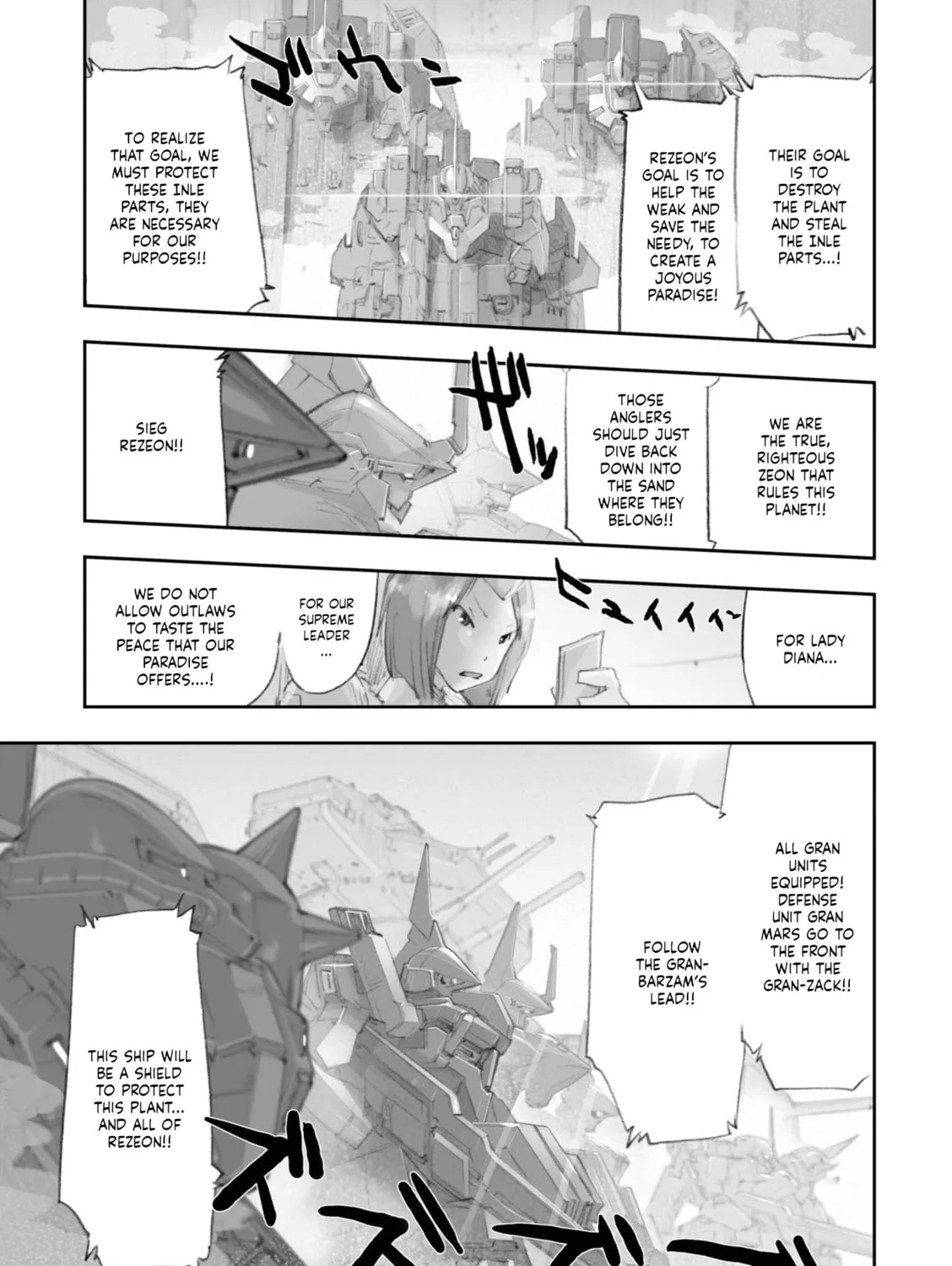A.O.Z Re-Boot Gundam Inle - Kuro Usagi no Mita Yume Chapter 5 page 37 - 
