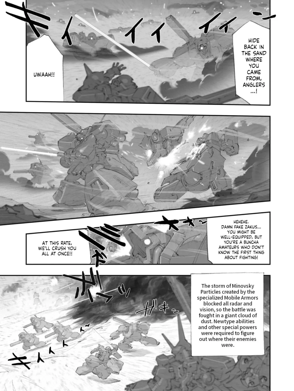 A.O.Z Re-Boot Gundam Inle - Kuro Usagi no Mita Yume Chapter 5 page 45 - 