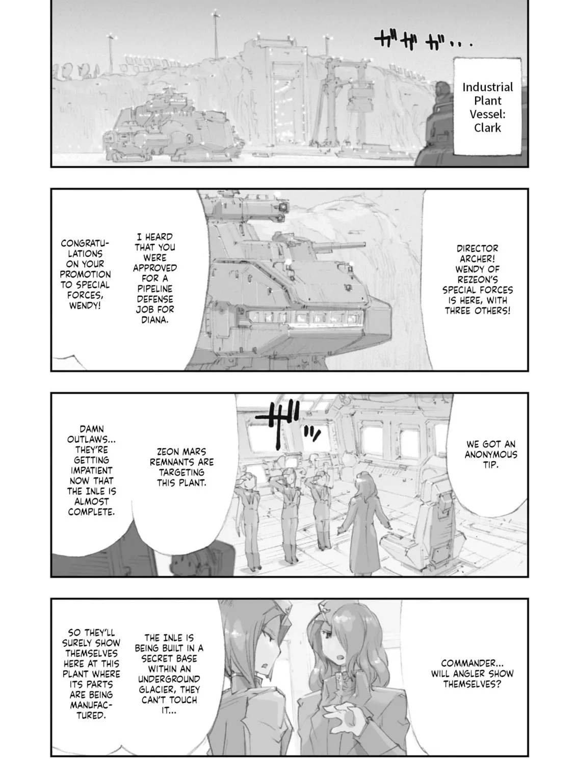 A.O.Z Re-Boot Gundam Inle - Kuro Usagi no Mita Yume Chapter 5 page 7 - 