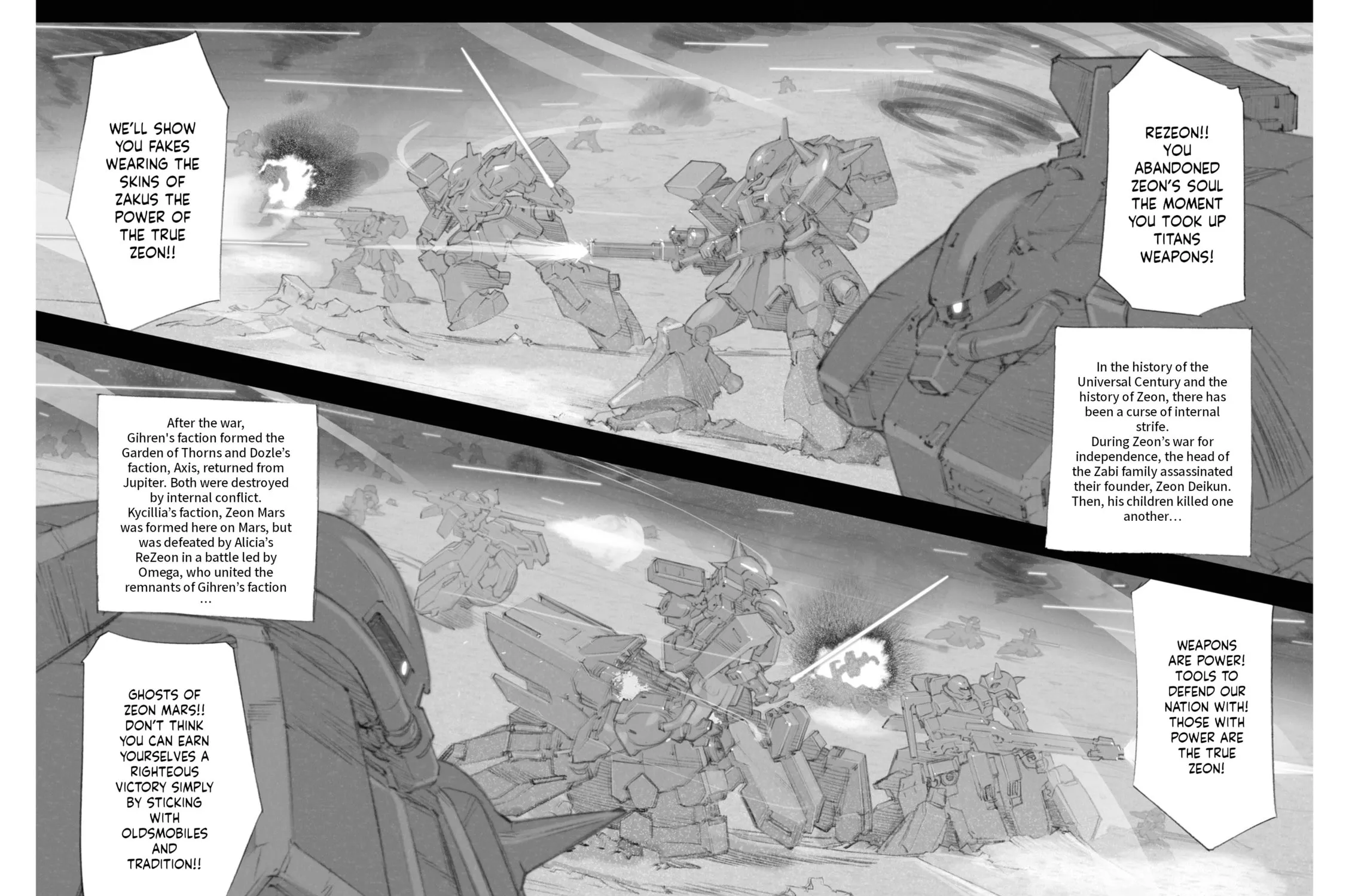 A.O.Z Re-Boot Gundam Inle - Kuro Usagi no Mita Yume Chapter 5 page 61 - 