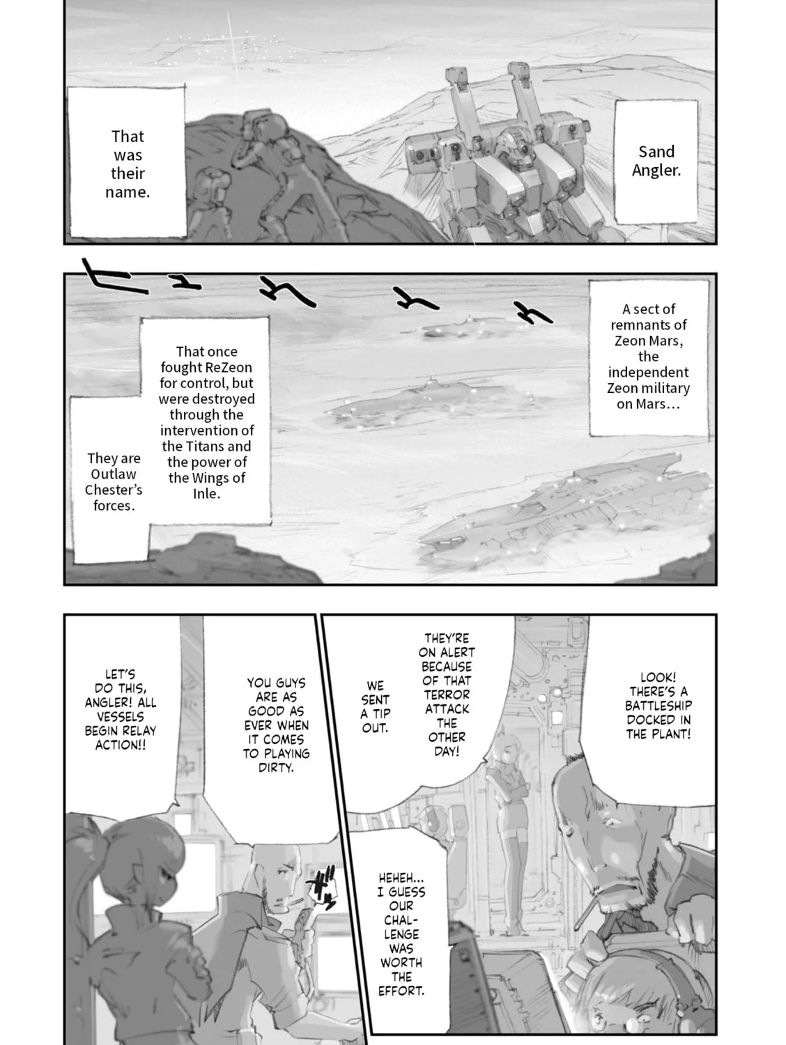 A.O.Z Re-Boot Gundam Inle - Kuro Usagi no Mita Yume Chapter 5 page 9 - 