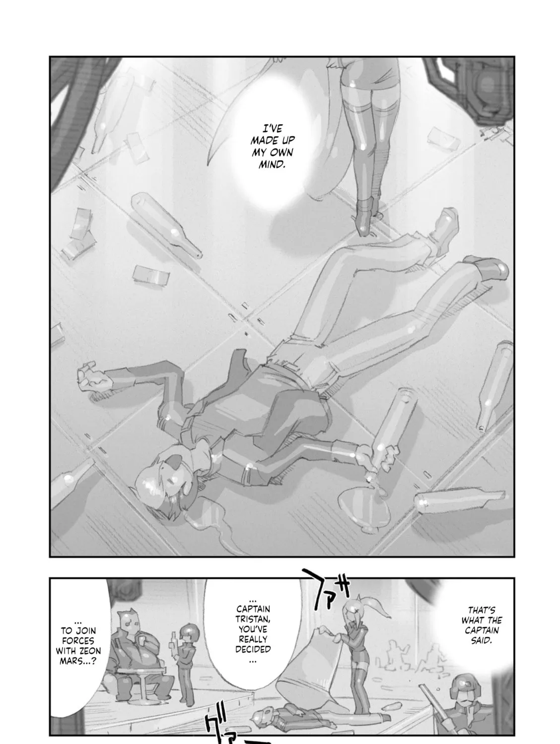 A.O.Z Re-Boot Gundam Inle - Kuro Usagi no Mita Yume Chapter 6 page 1 - 