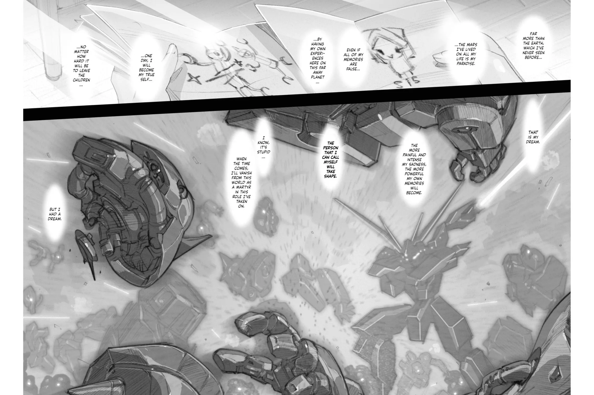 A.O.Z Re-Boot Gundam Inle - Kuro Usagi no Mita Yume Chapter 6 page 23 - 