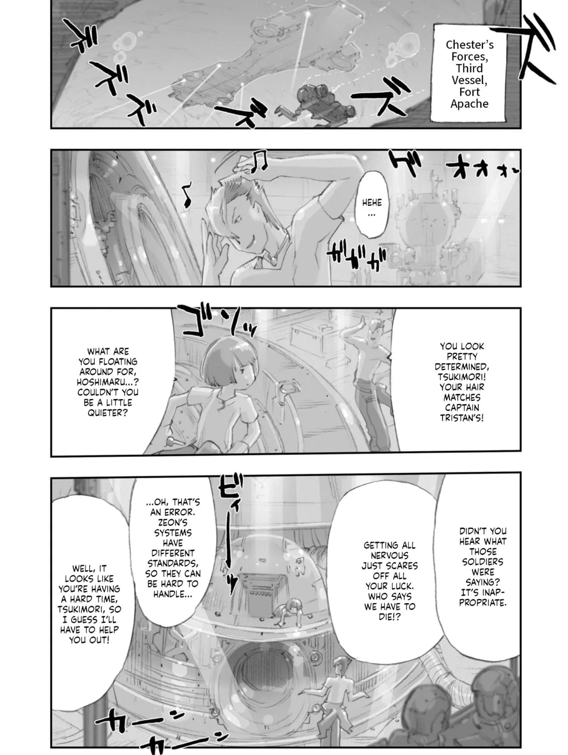 A.O.Z Re-Boot Gundam Inle - Kuro Usagi no Mita Yume Chapter 6 page 33 - 