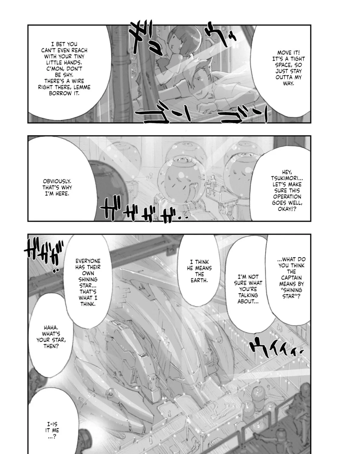 A.O.Z Re-Boot Gundam Inle - Kuro Usagi no Mita Yume Chapter 6 page 35 - 