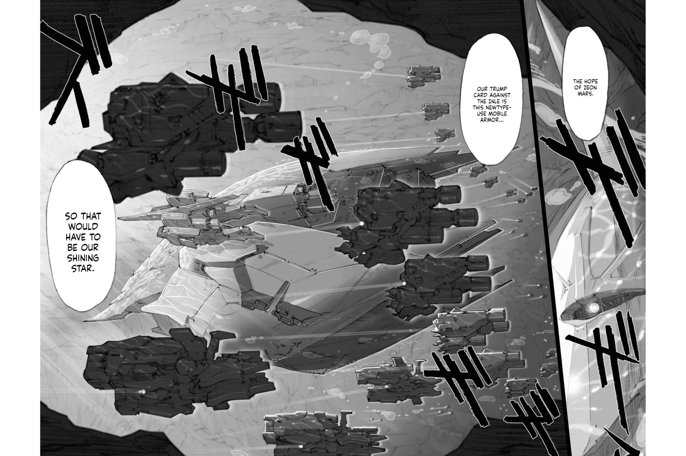 A.O.Z Re-Boot Gundam Inle - Kuro Usagi no Mita Yume Chapter 6 page 43 - 