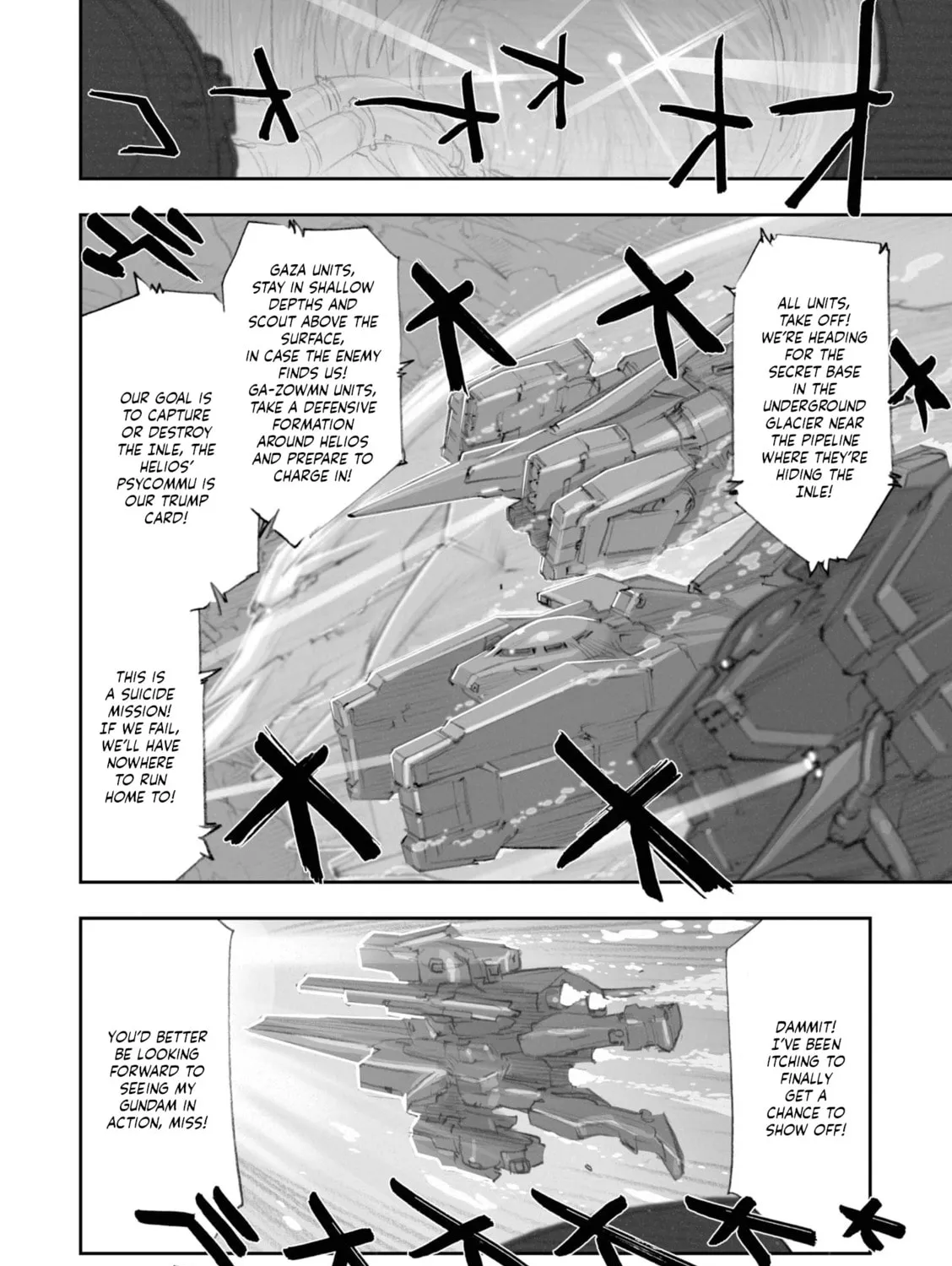 A.O.Z Re-Boot Gundam Inle - Kuro Usagi no Mita Yume Chapter 6 page 45 - 