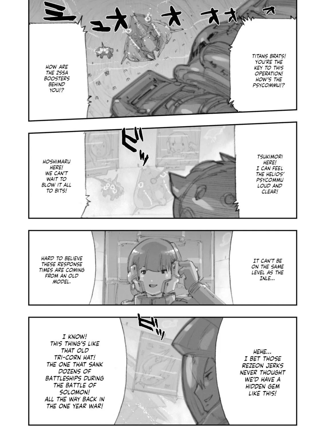 A.O.Z Re-Boot Gundam Inle - Kuro Usagi no Mita Yume Chapter 6 page 47 - 