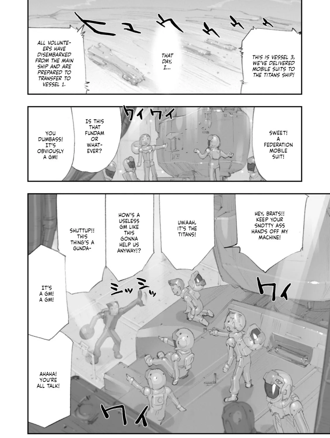 A.O.Z Re-Boot Gundam Inle - Kuro Usagi no Mita Yume Chapter 7 page 3 - 