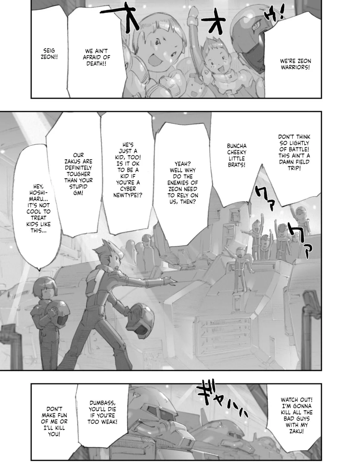 A.O.Z Re-Boot Gundam Inle - Kuro Usagi no Mita Yume Chapter 7 page 5 - 