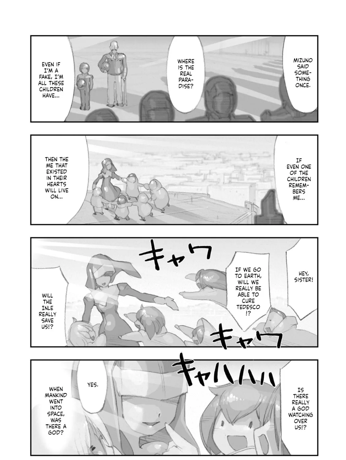 A.O.Z Re-Boot Gundam Inle - Kuro Usagi no Mita Yume Chapter 7 page 51 - 