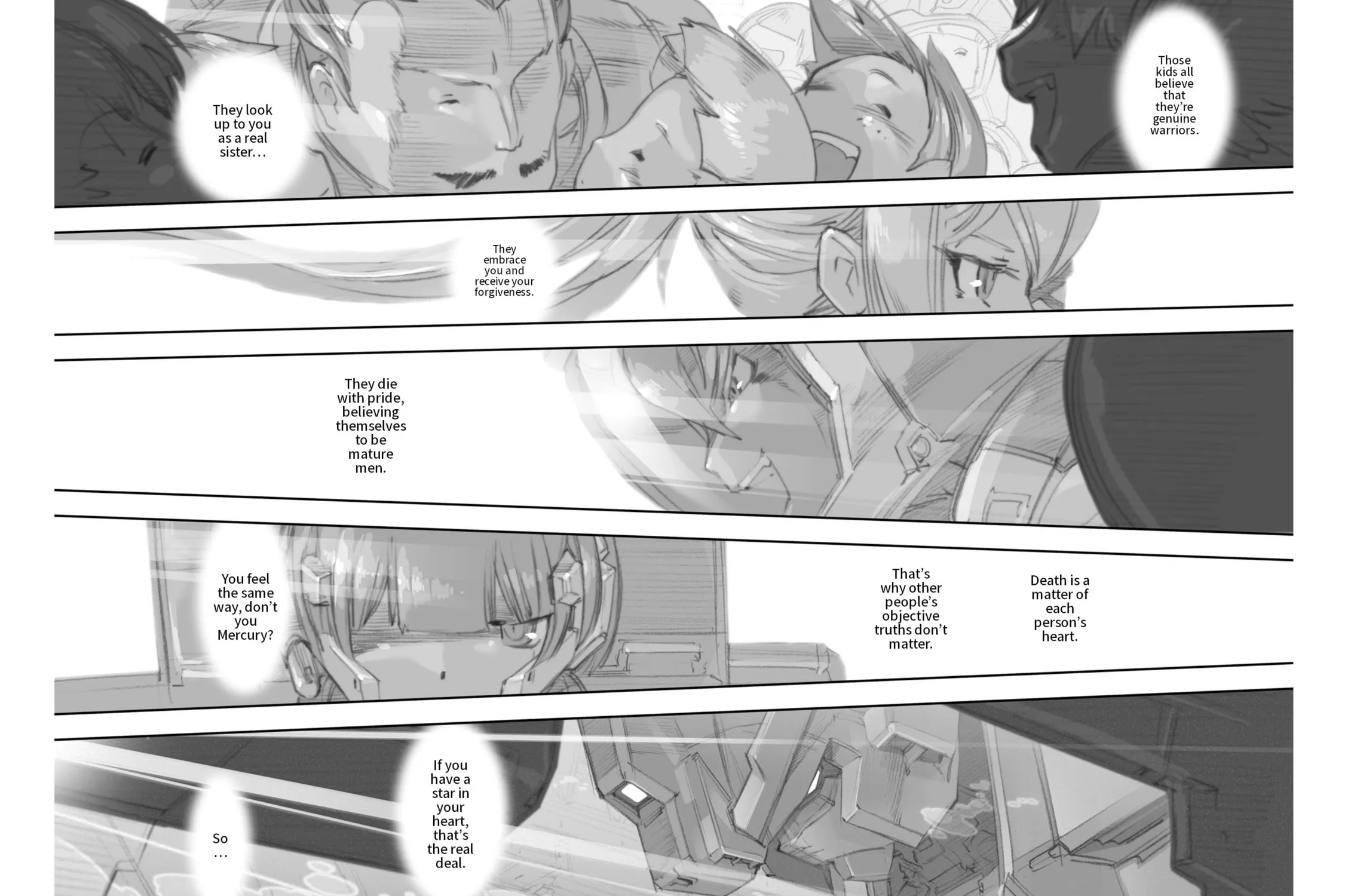 A.O.Z Re-Boot Gundam Inle - Kuro Usagi no Mita Yume Chapter 7 page 57 - 
