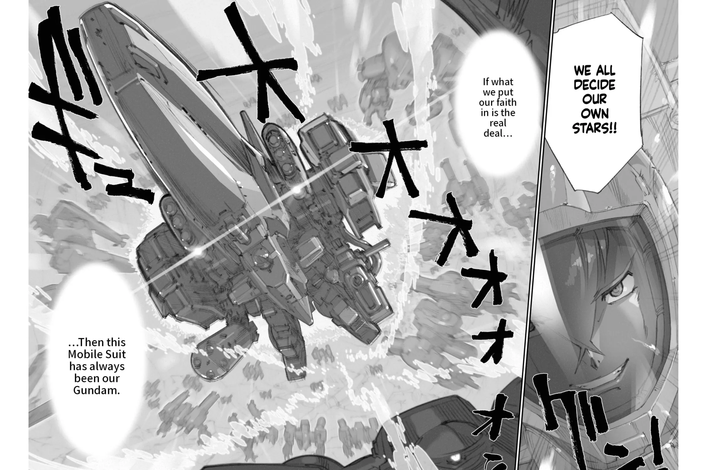 A.O.Z Re-Boot Gundam Inle - Kuro Usagi no Mita Yume Chapter 7 page 59 - 